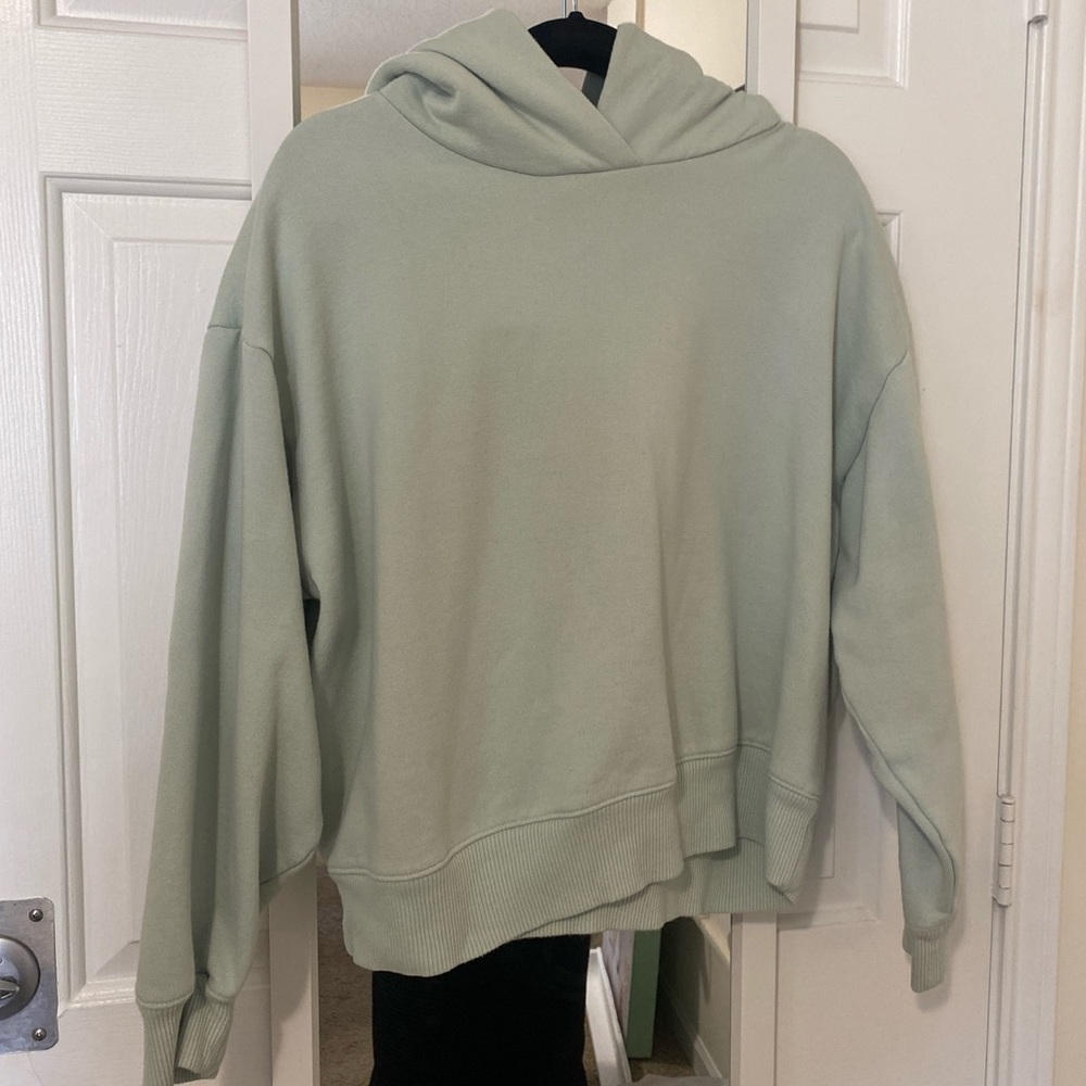 Super soft green sweatshirt